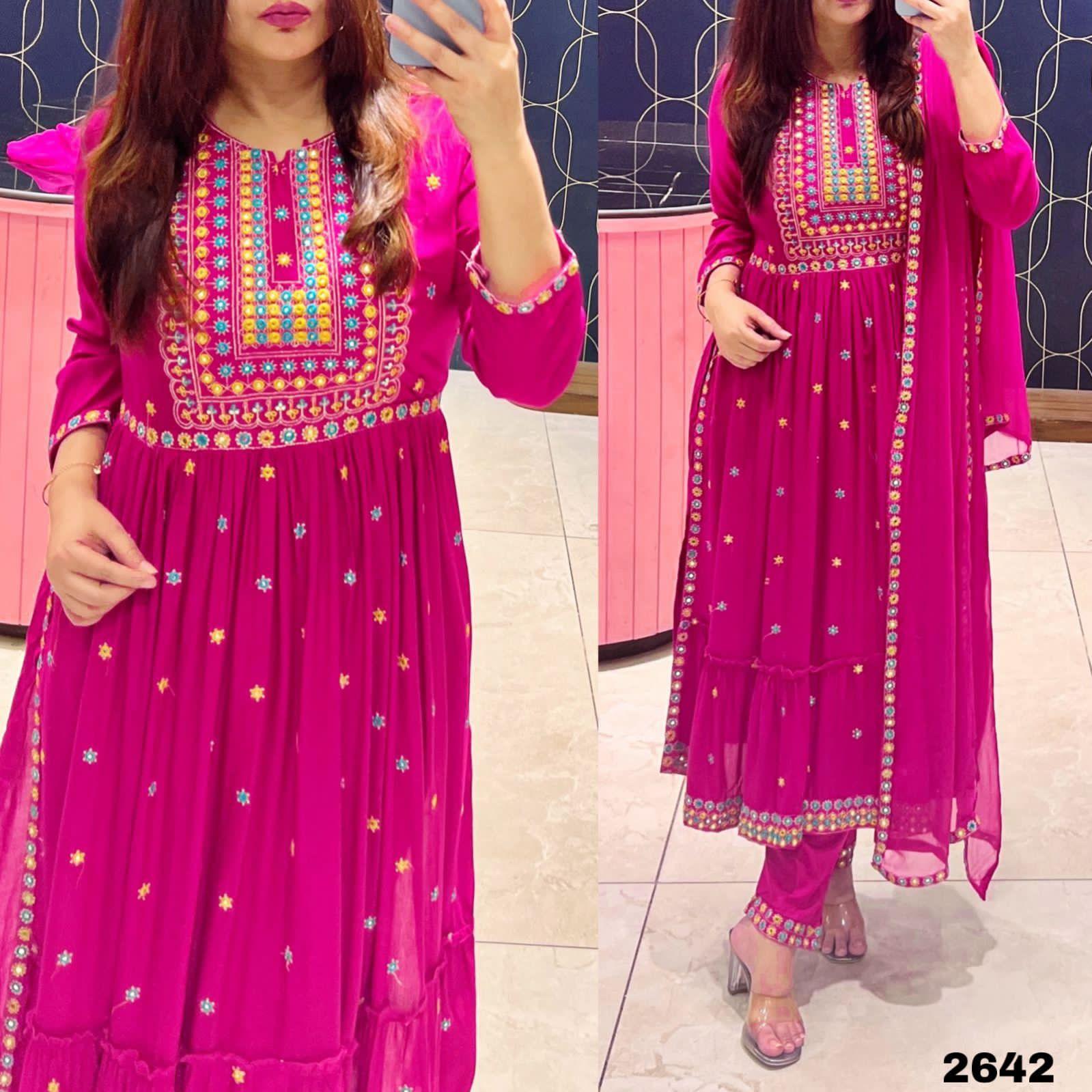 what is naira cut dress New Designer Naira Style Kurti Cutting and Stitching/Latest Side Dori Kurti Cutting/Kurti Design