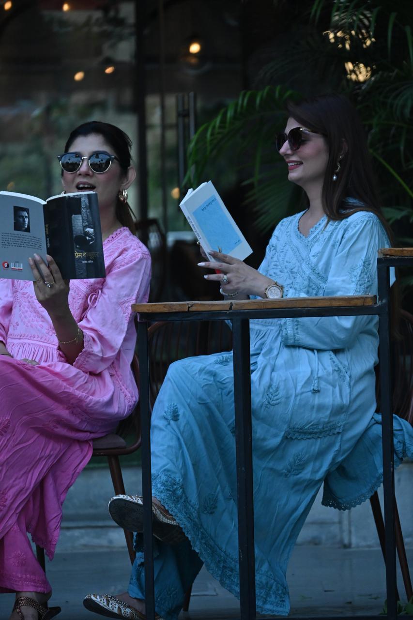 Blue Premium Modal Angarkha and Plazo Set with Both Side Pockets - Inayakhan Shop