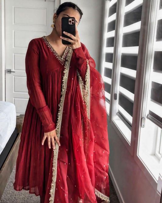 Traditional Yet Trendy: 3-Piece Dress Ideas for Karwa Chauth - Inayakhan Shop 