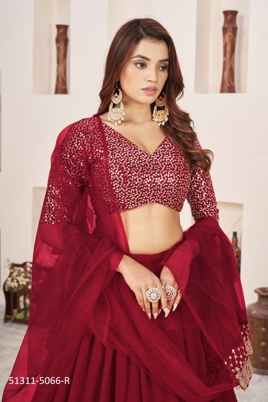 Double layer chaniya choli hot sale