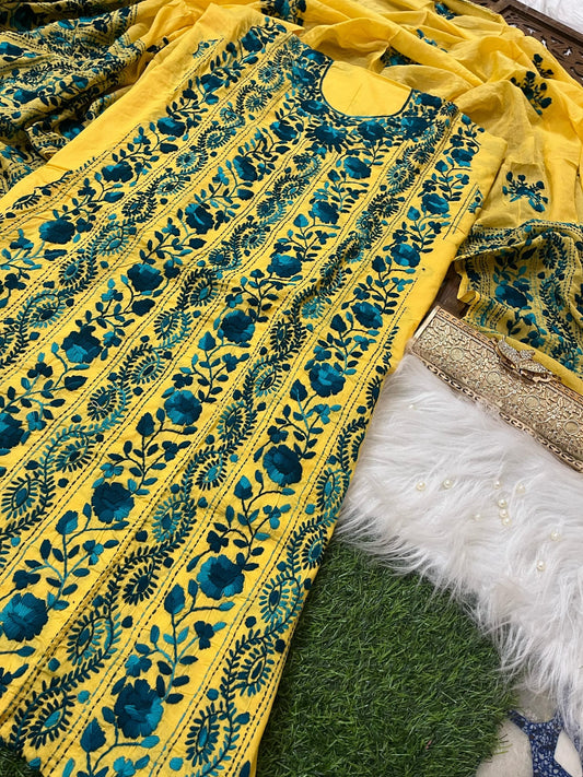 Chander Sharma 6 Pc Stitched Shipping to Canada