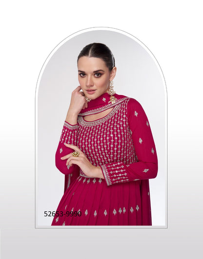 Pink Premium Ready to wear Sharara Suit Set