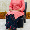 Pink Black Beautiful Mastani Kurti Set with Chikankari and Sequin Work