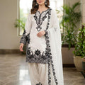 Eid Special Hania Amir Inspired Glass Roman Silk Farshi Salwaar Set
