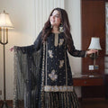 Black Gharara Pair from Inaya Khan