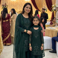 Daughter Twinning Georgette Palazzo Set