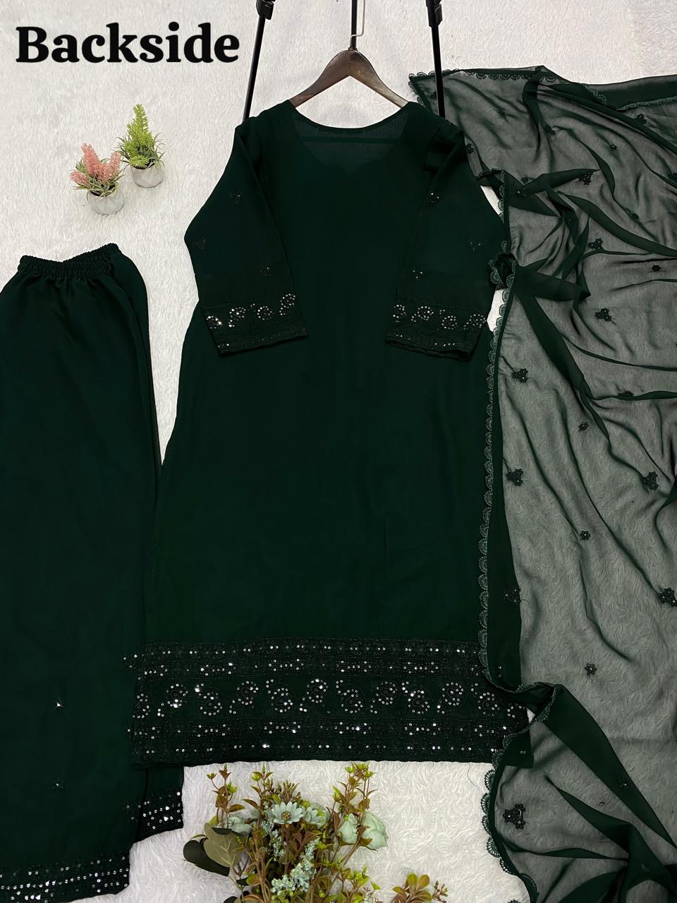Mother Daughter Twinning Georgette Palazzo Set