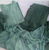 Pure Viscose Pastel Green Full Jaal Mukaish Kurta Set (NEW)
