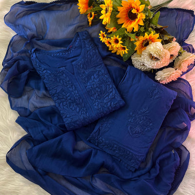 Plus Size Chikankari