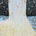 Beige Elegant Euphoria: Luxe Lucknowi Chikankari Modal Palazzo Set