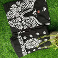 Black Color Summer New Arrival Designer Chikankari Kurti Pant Set