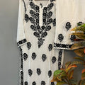Black Thread Chic Chikankari Modal Cotton Set