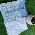 Blue Chikankari Heavy Work Rayon Kurtis + Size Up to 6 XL