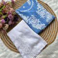 Blue Royal Modal 3D Chikankari Ensemble