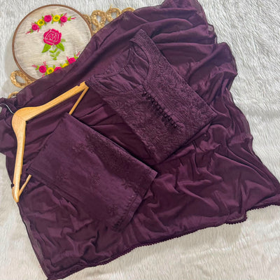 Plus Size Chikankari