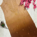 Premium Brown Viscose Sleeveless Long Kurti