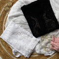 Black Mukaish Work Lucknow Chikankari Kurta Set with Palazzo & Dupatta