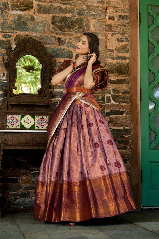 Silk Lehenga Choli