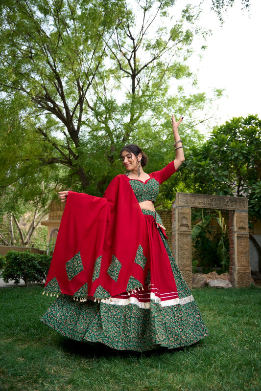 Cotton Chaniya Choli for navratri