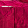 Rose Pink Elegant Viscose Lucknow Chikankari Handwork Ensemble (Latest)