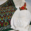 Design 1 - Chikankari Sequins Delight - Kurti, Afghani Salwar & Georgette Dupatta Set