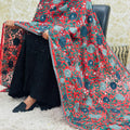 Design 13 - Enchanting Super Georgette Dupatta with Handwork Embellishments