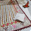 Design-2 Phulkari Enchanting Mirror Dupatta Ensemble