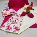 Design-2 Pink Kurti With Chikan Digital Print Patiala Salwar and Print Kota Dupatta