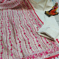 Design-4 Phulkari Enchanting Mirror Dupatta Ensemble