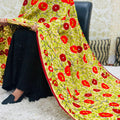 Design 6 - Enchanting Super Georgette Dupatta with Handwork Embellishments