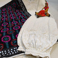 Design 8 - Chikankari Sequins Delight - Kurti, Afghani Salwar & Georgette Dupatta Set