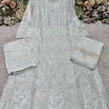 Ethereal Elegance Chanderi Chikankari Ensemble