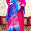 Fusion Traditional Pink 2 Chikan Elegance Sequins Sharara Set