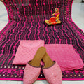 Light Pink Chikankari Sequins Kurti with Handwork Embroidery Latest Online
