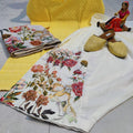 Light Yellow Chikankari Ensemble 4 Pc Set with Jutti