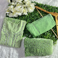 Mint Green Best Seller Georgette Mirror Gala Booti Chikankari Set with Beautiful Handwork Embroidery