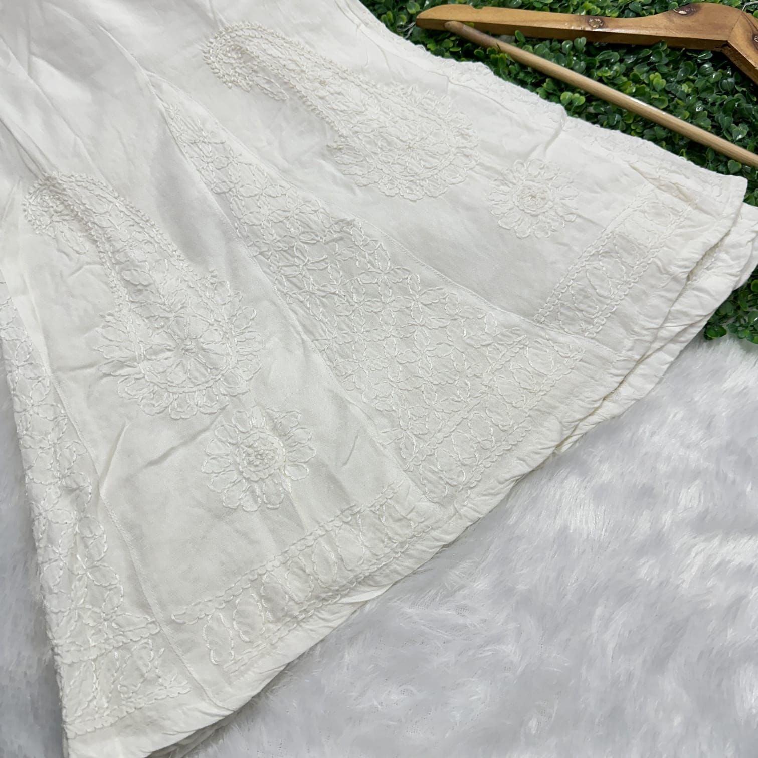 mukaish chikankari kurta