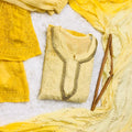 Ombre Yellow Georgette Chikankari Suit with Beautiful Handwork Embroidery Latest Online