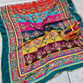 Pakistani Mirror Work Digital Print Dupatta