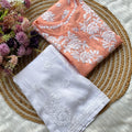 Peach Royal Modal 3D Chikankari Ensemble