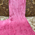 Pink Elegant Euphoria: Luxe Lucknowi Chikankari Modal Palazzo Set