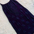 Premium Dark Purple Viscose Sleeveless Kurti