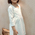 Pure White Lucknow Chikankari Delight Kids Wear Sets