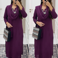 Rich Purple Ethereal Dyeable Modal Chikankari Kurta Set (New)