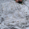 White Chikankari Unstitch Suits - Royal Collection