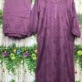 Wine Color Vivid Elegance Modal Kurti and Palazzo Set