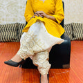 Yellow Sparkling Harmony Cotton Ensemble