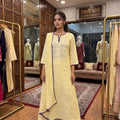 Light Yellow Chikankari Elegance Ensemble (New)